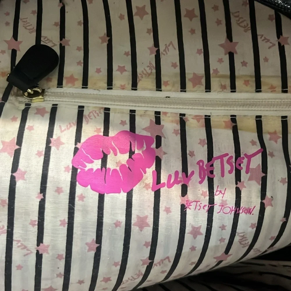 Betsey Johnson Standard Size Back Pack Beautiful! Great pockets!